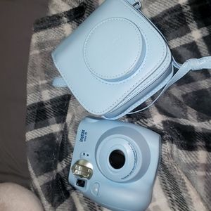 Instax mini 75 camera and case